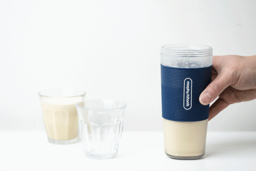 荐物丨随身携带的摩飞榨汁杯 指纹锁